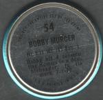 1971 Topps - Coins #54 Bobby Murcer Back
