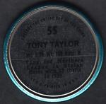 1971 Topps - Coins #55 Tony Taylor Back