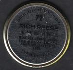 1971 Topps - Coins #72 Rich Reese Back