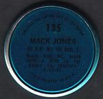 1971 Topps - Coins #135 Mack Jones Back