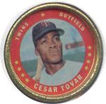 1971 Topps - Coins #52 Cesar Tovar Front