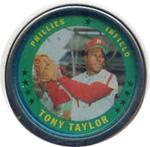 1971 Topps - Coins #55 Tony Taylor Front
