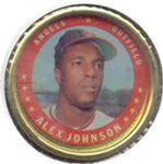 1971 Topps - Coins #84 Alex Johnson Front