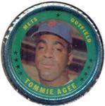 1971 Topps - Coins #91 Tommie Agee Front