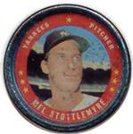 1971 Topps - Coins #94 Mel Stottlemyre Front