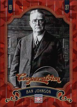 2012 Panini Cooperstown - Crystal Collection Red #7 Ban Johnson Front