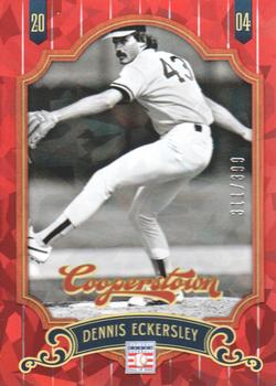 2012 Panini Cooperstown - Crystal Collection Red #42 Dennis Eckersley Front