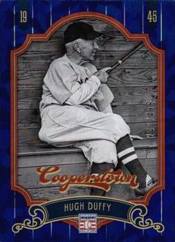 2012 Panini Cooperstown - Crystal Collection Blue #27 Hugh Duffy Front