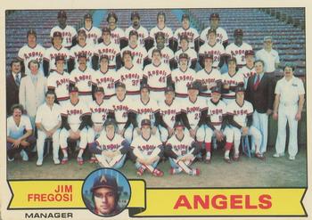 1979 Topps - Team Checklists #424 California Angels / Jim Fregosi Front