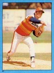 1982 Topps - Coming Soon Stickers #41 Nolan Ryan Front