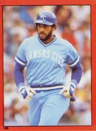 1982 Topps - Coming Soon Stickers #196 Willie Aikens Front