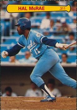1984 Topps Stickers - The Super Bats #NNO Hal McRae Front