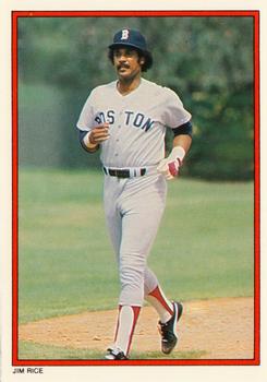 1984 Topps - 1984 All-Star Set Collector's Edition (Glossy Send-Ins) #22 Jim Rice  Front