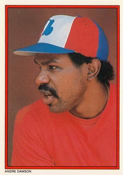 1984 Topps - 1984 All-Star Set Collector's Edition (Glossy Send-Ins) #35 Andre Dawson  Front