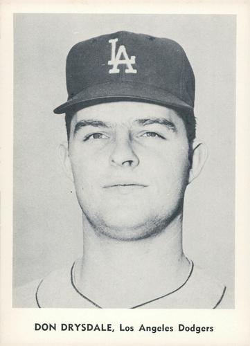 1959 Jay Publishing Los Angeles Dodgers #NNO Don Drysdale Front