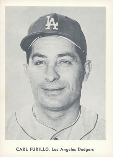 1959 Jay Publishing Los Angeles Dodgers #NNO Carl Furillo Front