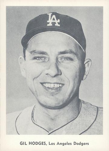 1959 Jay Publishing Los Angeles Dodgers #NNO Gil Hodges Front