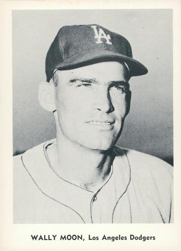 1959 Jay Publishing Los Angeles Dodgers #NNO Wally Moon Front