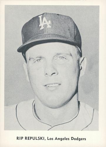 1959 Jay Publishing Los Angeles Dodgers #NNO Rip Repulski Front