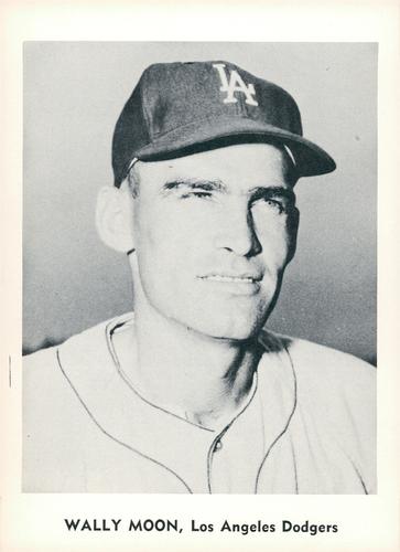 1960 Jay Publishing Los Angeles Dodgers #NNO Wally Moon Front