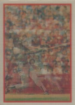 1987 Sportflics #4 Rickey Henderson Front