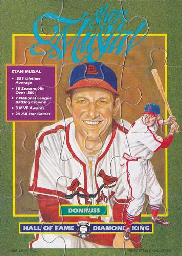 1988 Donruss - Super Diamond Kings #NNO Stan Musial Front