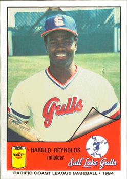 1984 Cramer Salt Lake City Gulls #185 Harold Reynolds Front
