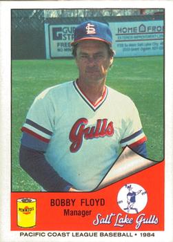 1984 Cramer Salt Lake City Gulls #191 Bobby Floyd Front