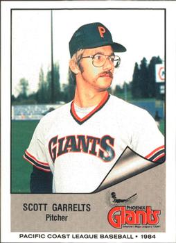 1984 Cramer Phoenix Giants #5 Scott Garrelts Front