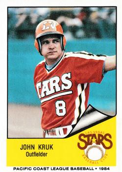 1984 Cramer Las Vegas Stars #228 John Kruk Front