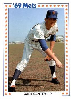 1987 TCMA 1969 New York Mets #5 Gary Gentry Front