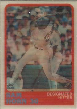 1988 Sportflics #114 Sam Horn Front