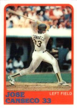 1988 Sportflics #201 Jose Canseco Front