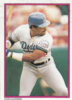 1988 Topps - 1988 All-Star Set Collector's Edition (Glossy Send-Ins) #24 Pedro Guerrero Front