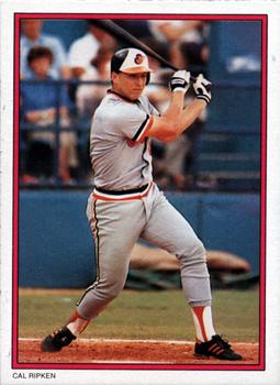 1988 Topps - 1988 All-Star Set Collector's Edition (Glossy Send-Ins) #6 Cal Ripken Front