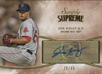 2014 Topps Supreme - Simply Supreme Autographs Sepia #SSU-JK Joe Kelly Front