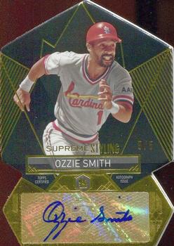 2014 Topps Supreme - Supreme Styling Autographs Black #SS-OS Ozzie Smith Front