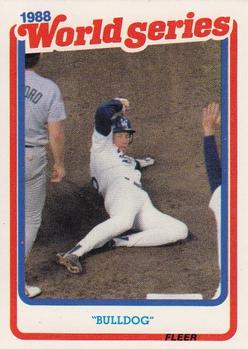 1989 Fleer - World Series #6 Bulldog Front