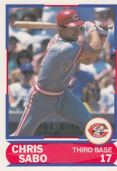 1989 Score - Young Superstars 1 #10 Chris Sabo Front
