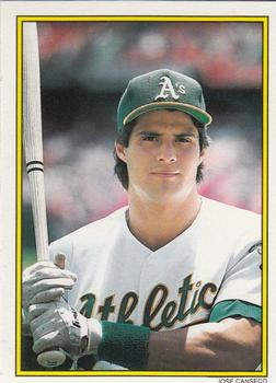 1989 Topps - 1989 All-Star Set Collector's Edition (Glossy Send-Ins) #12 Jose Canseco Front