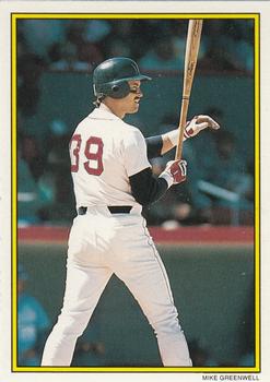 1989 Topps - 1989 All-Star Set Collector's Edition (Glossy Send-Ins) #31 Mike Greenwell Front
