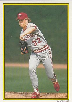 1989 Topps - 1989 All-Star Set Collector's Edition (Glossy Send-Ins) #46 Tom Browning Front