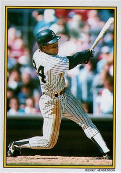 1989 Topps - 1989 All-Star Set Collector's Edition (Glossy Send-Ins) #35 Rickey Henderson Front
