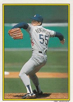 1989 Topps - 1989 All-Star Set Collector's Edition (Glossy Send-Ins) #48 Orel Hershiser Front