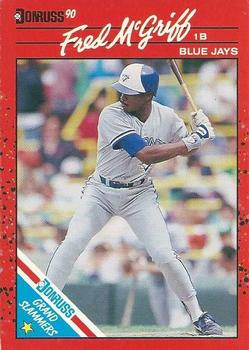 1990 Donruss - Grand Slammers #9 Fred McGriff Front