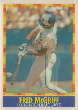 1990 Sportflics #13 Fred McGriff Front