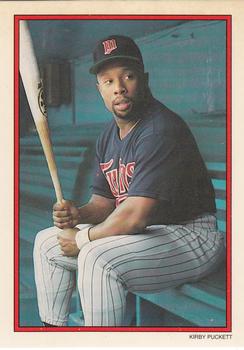 1990 Topps - 1990 All-Star Set Collector's Edition (Glossy Send-Ins) #48 Kirby Puckett Front