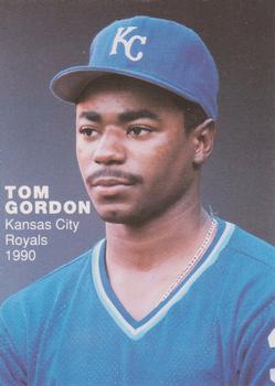 1990 Blue Sox Action Superstars (unlicensed) #12 Tom Gordon Front