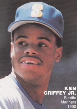 1990 Blue Sox Action Superstars (unlicensed) #14 Ken Griffey Jr. Front