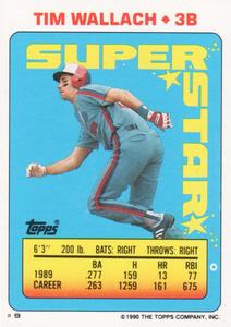1990 Topps Stickers #159 Julio Franco Back